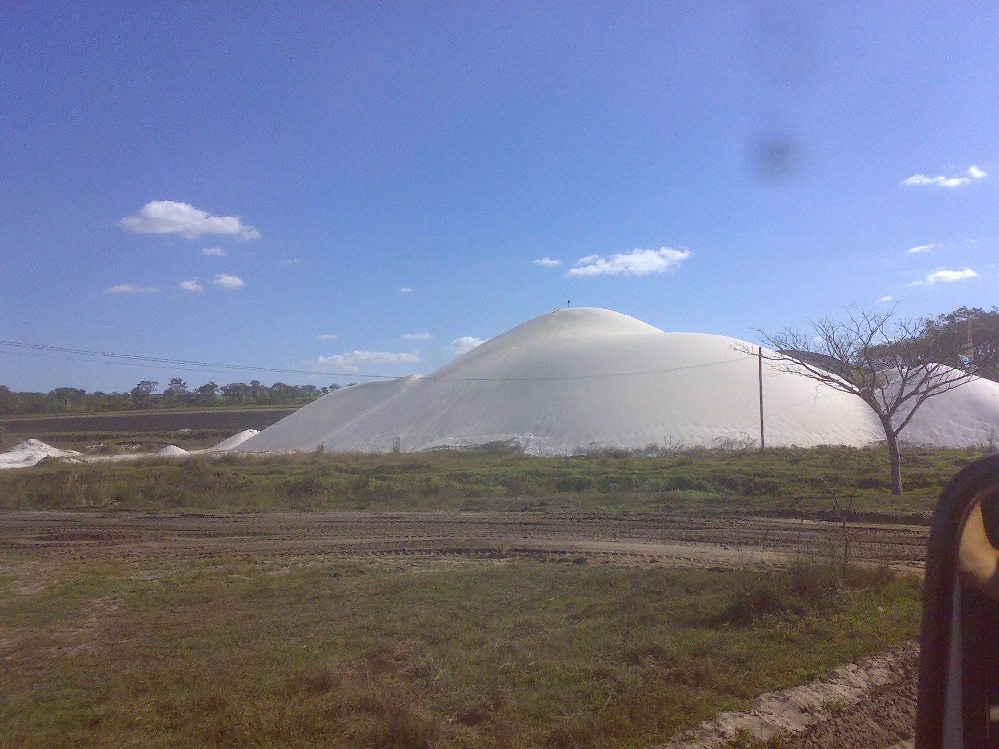 Areia para paisagismo