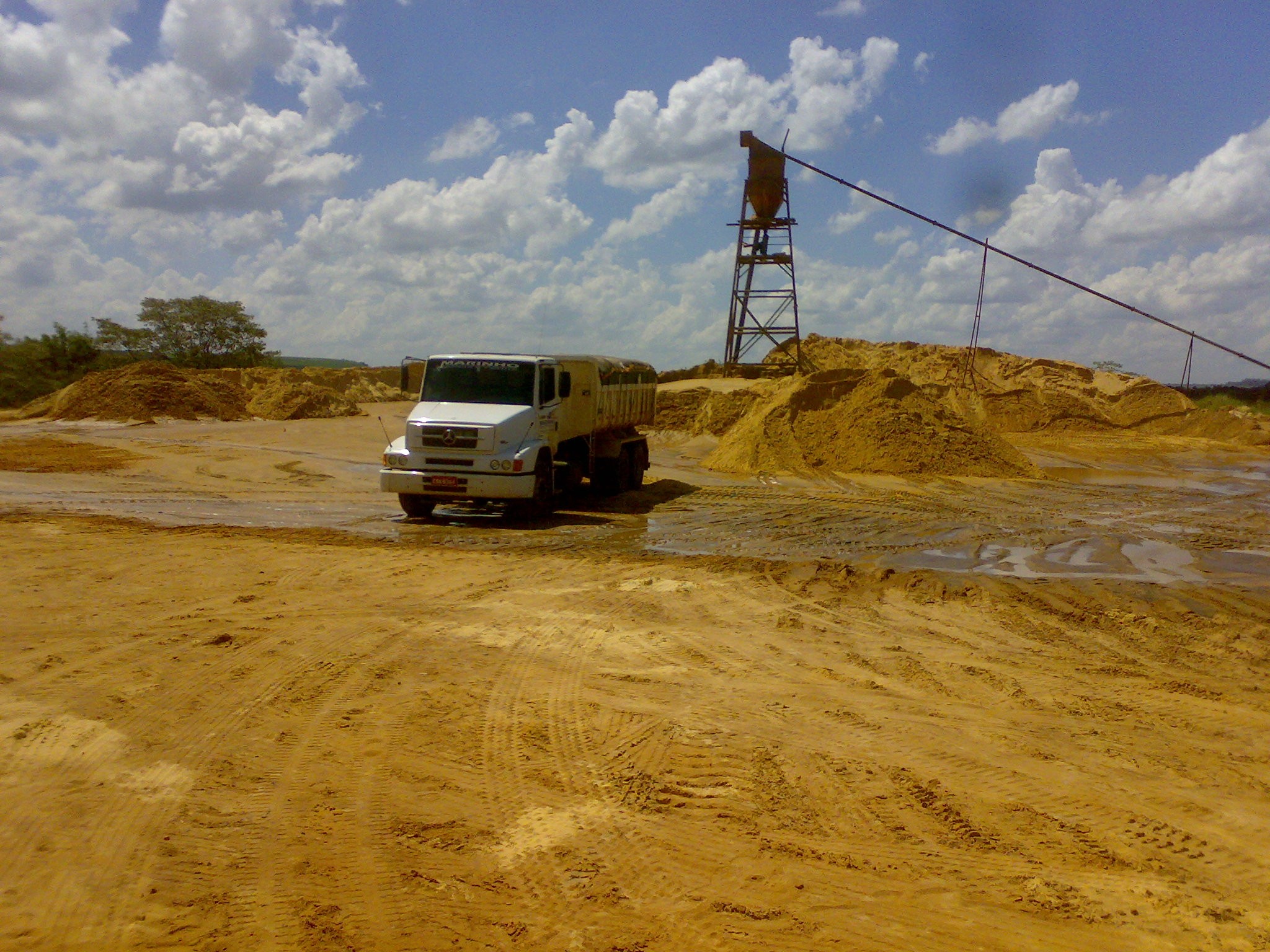 Areia para reboco preço